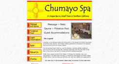 Desktop Screenshot of chumayo.com